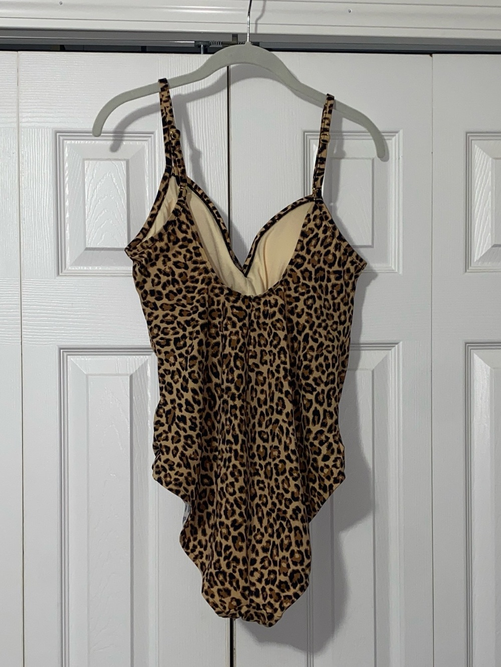 Aqua Green Swimwear Leopard One Piece Swimsuit - Picture 2 of 5